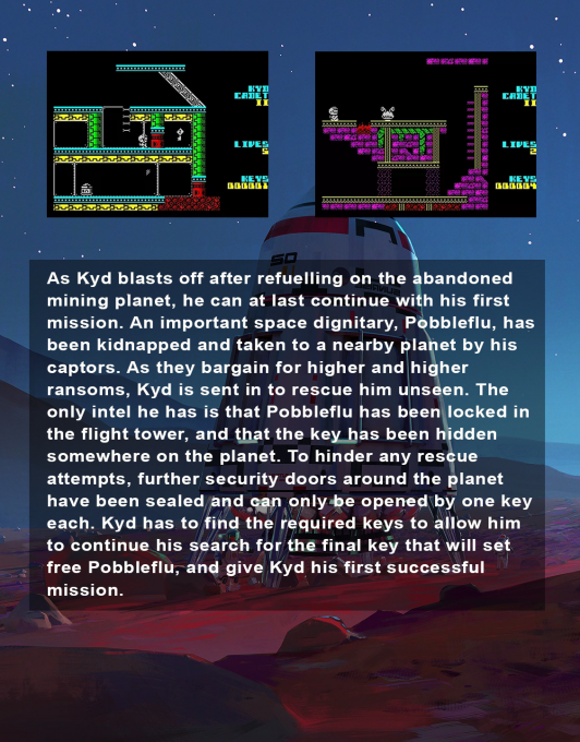 Kyd Cadet II - The Rescue of Pobbleflu — box-2D-back (EU)