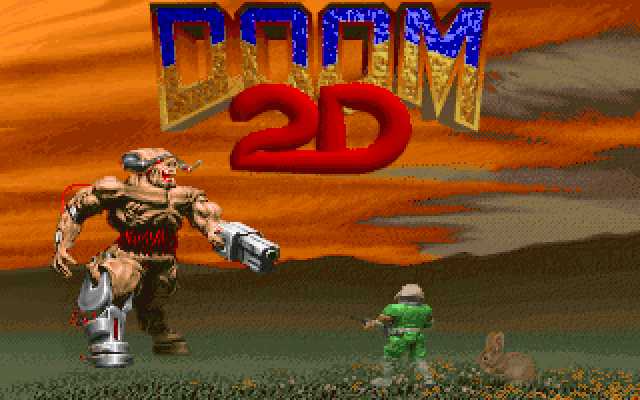 DOOM 2D box art