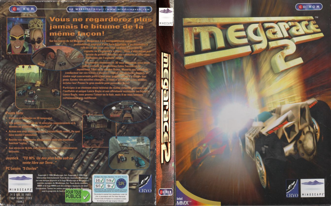 MegaRace 2 — box-texture (FR)