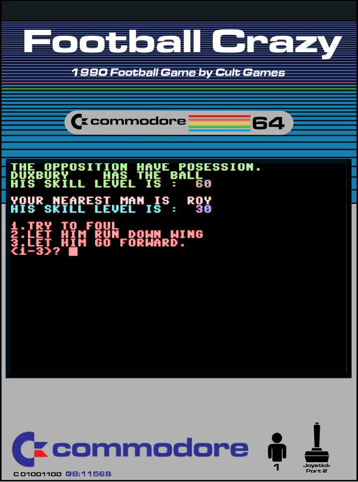 Football Crazy box art