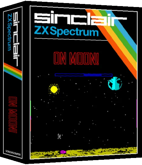 On Moon! — box-3D (SS)