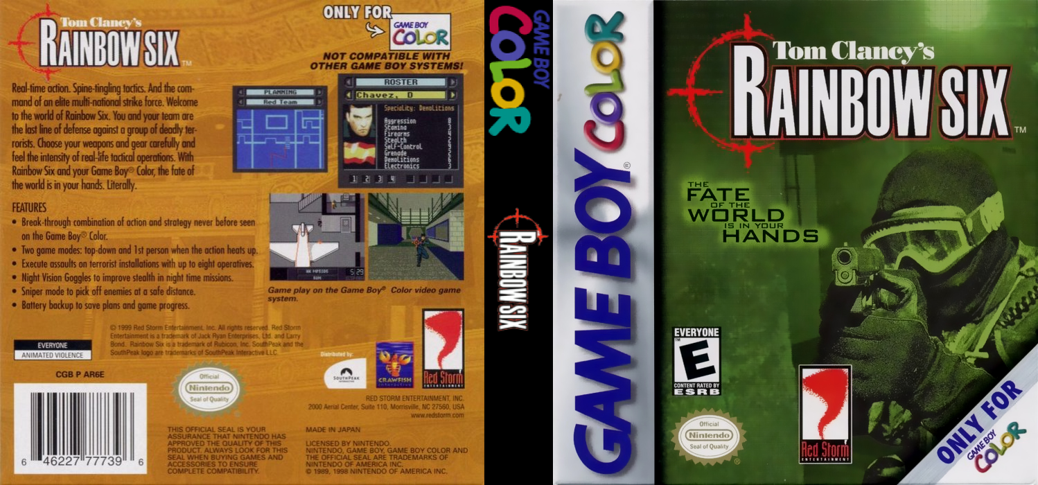 Tom Clancy's Rainbow Six — box-texture (US)