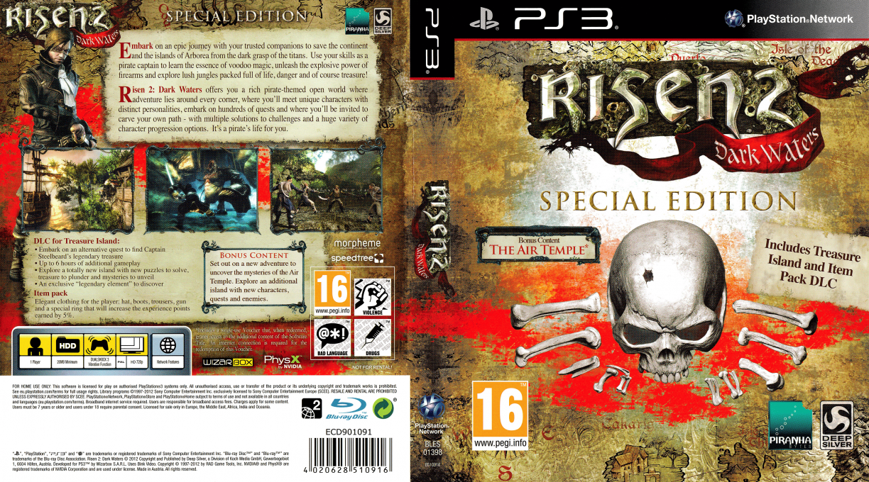 Risen 2 - Dark Waters — box-texture (EU)
