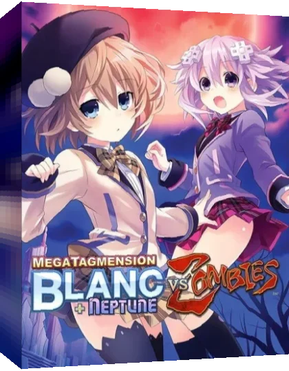MegaTagmension Blanc + Neptune vs. Zombies - Support Character Nepgya — box-3D (EU)