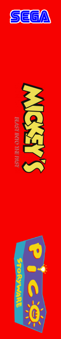 Mickey's Blast into the Past — box-2D-side (EU)