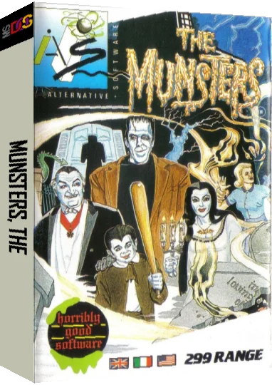 Munsters, The — box-3D (EU)