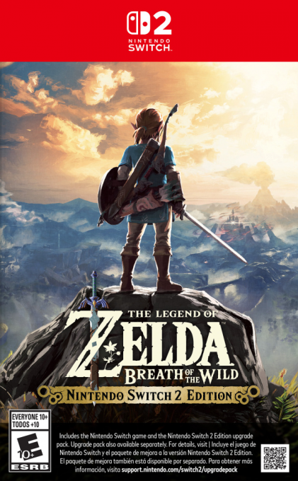Legend of Zelda - Breath of the Wild -Nintendo Switch 2 Edition-, The box art