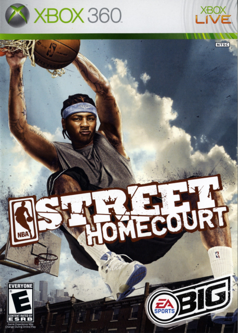 NBA Street Homecourt box art