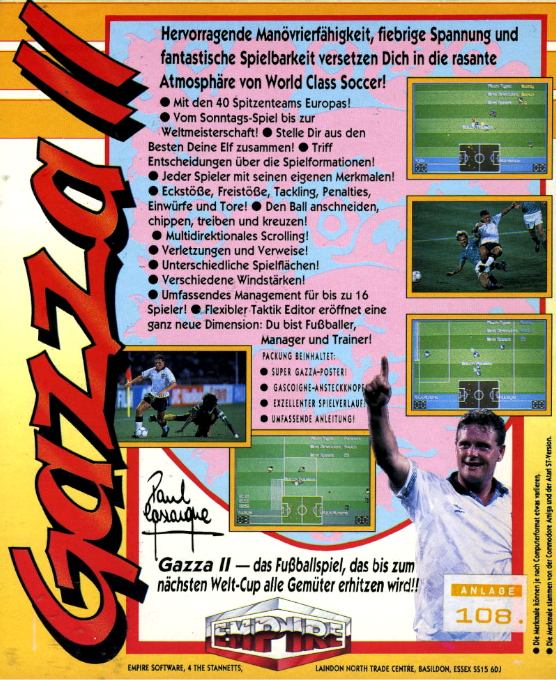 Gazza 2 — box-2D-back (EU)