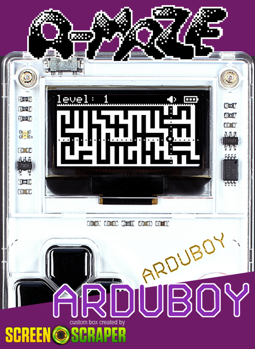 Maze, A box art