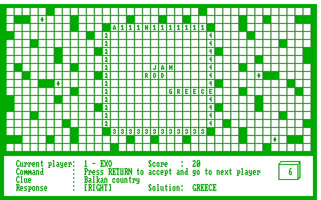 Crosscheck — ss (US)