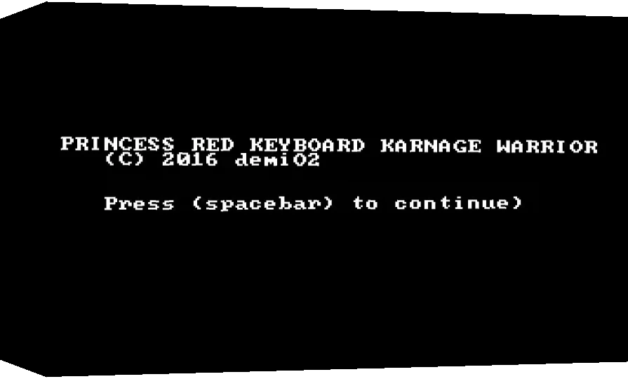 Princess Red Keyboard Warrior — box-3D (WOR)