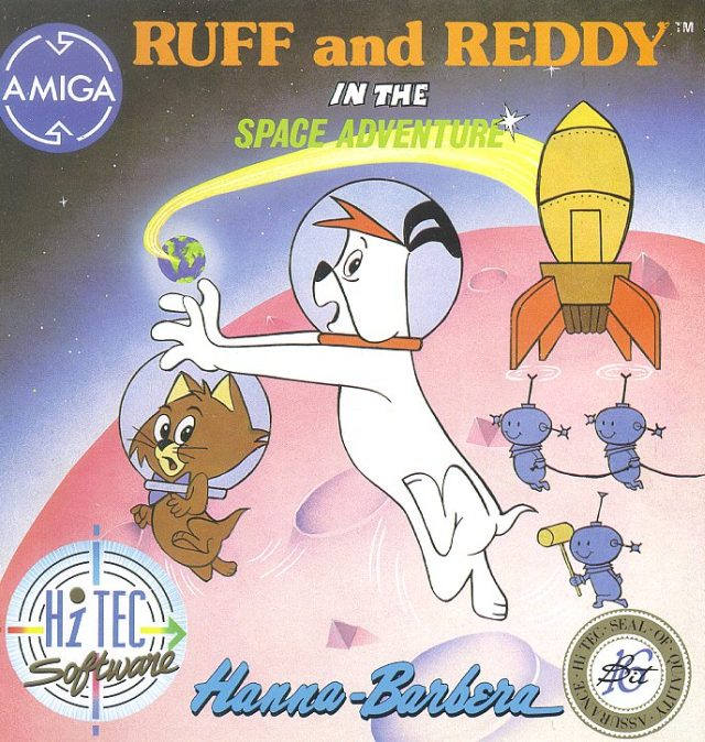 Ruff and Reddy in the Space Adventure box art