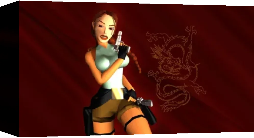 Tomb Raider 2 Starring Lara Croft — box-3D (WOR)