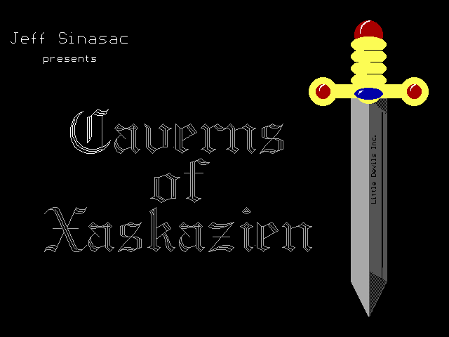 Caverns of Xaskazien box art