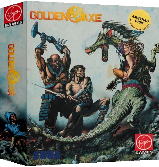 Golden Axe — box-3D (EU)