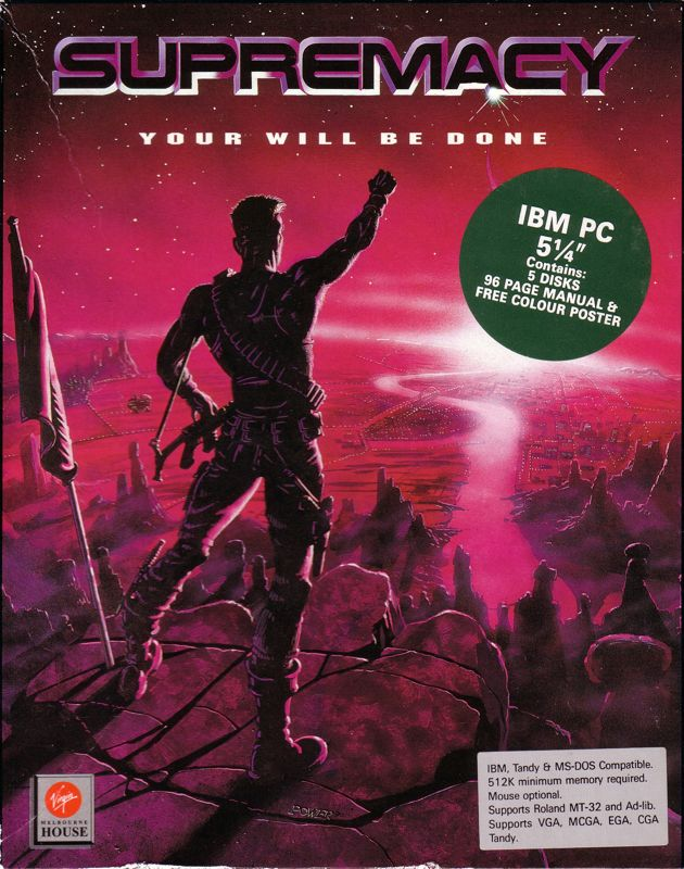Supremacy - Your Will Be Done — box-2D (EU)