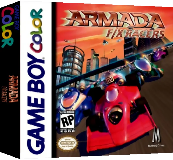Armada - FX Racers — box-3D (US)