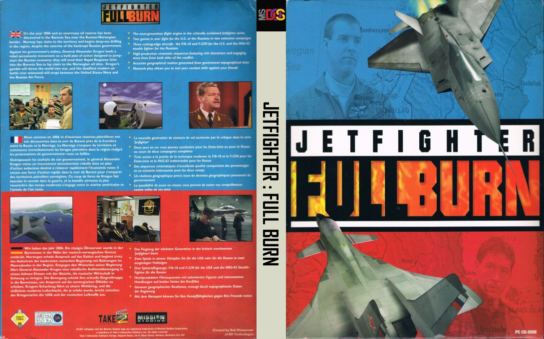 Jetfighter - Full Burn — box-texture (EU)