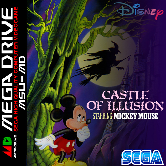 Castle of Illusion Starring Mickey Mouse box art