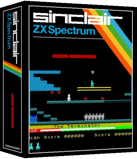 Manic Miner 6 - The Buddha of Suburbia — box-3D (SS)
