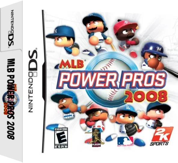 MLB Power Pros 2008 — box-3D (US)