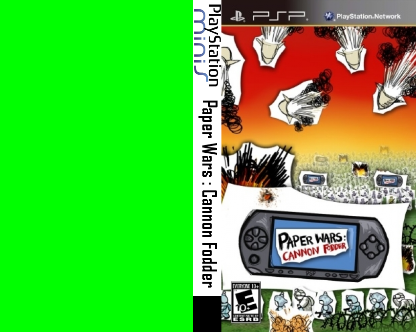 Paper Wars - Cannon Fodder — box-texture (US)
