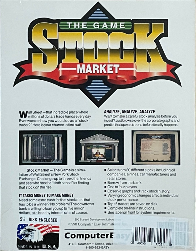Stock Market - The Game — box-2D-back (US)