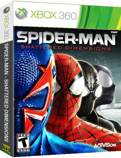 Spider-Man - Shattered Dimensions — box-3D (US)