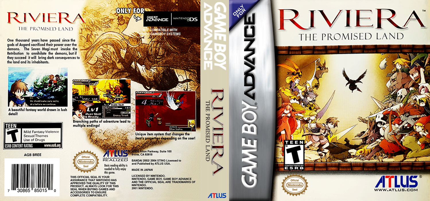 Riviera - The Promised Land — box-texture (US)