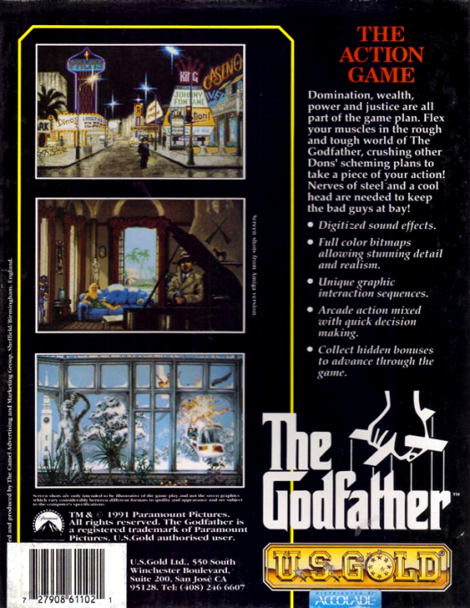 Godfather, The — box-2D-back (US)