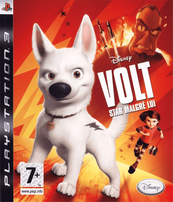 Walt Disney Pictures Bolt — box-2D (FR)