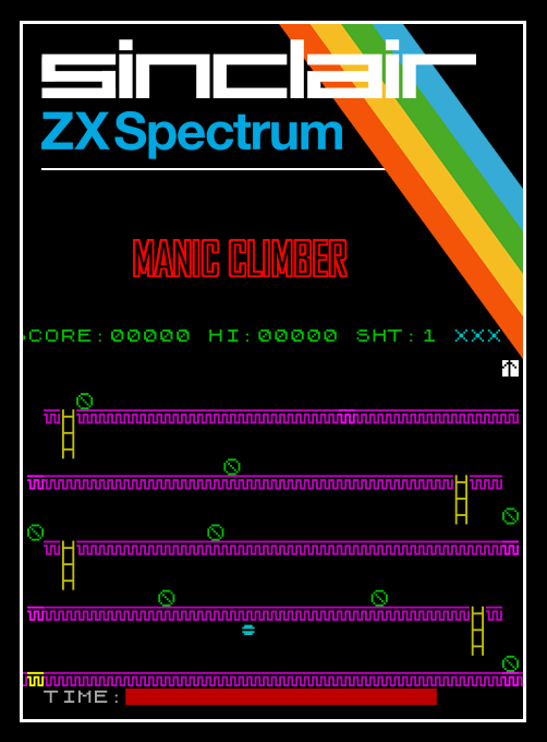 Manic Climber box art