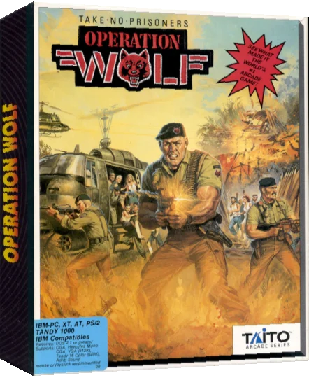 Operation Wolf — box-3D (US)