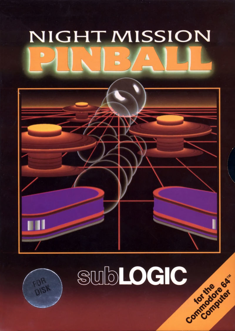 Night Mission Pinball box art