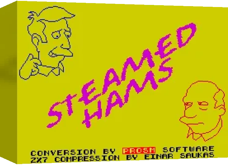 Steamed Hams — box-3D (WOR)