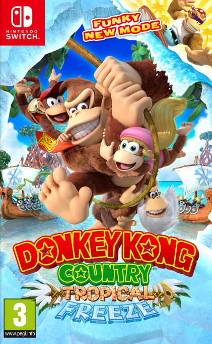 Donkey Kong Country - Tropical Freeze — box-2D (EU)
