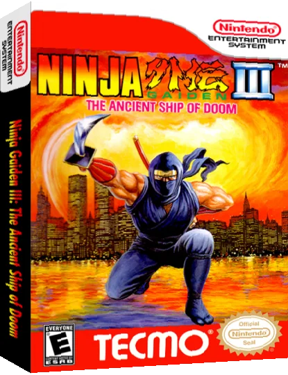 Ninja Gaiden 3 - The Ancient Ship Of Doom — box-3D (US)