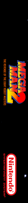 MegaMan II : The Revenge of the Eight Robot Masters — box-2D-side (SS)