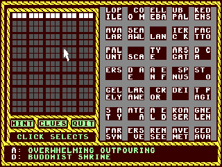 Blockwords — ss (WOR)
