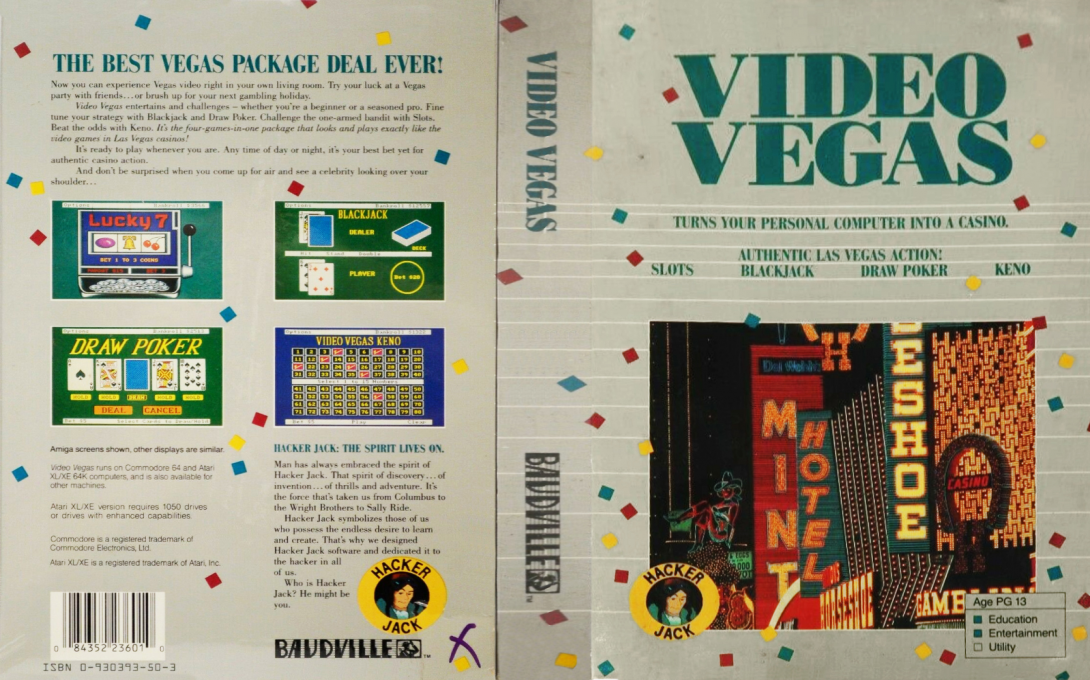 Video Vegas — box-texture (US)