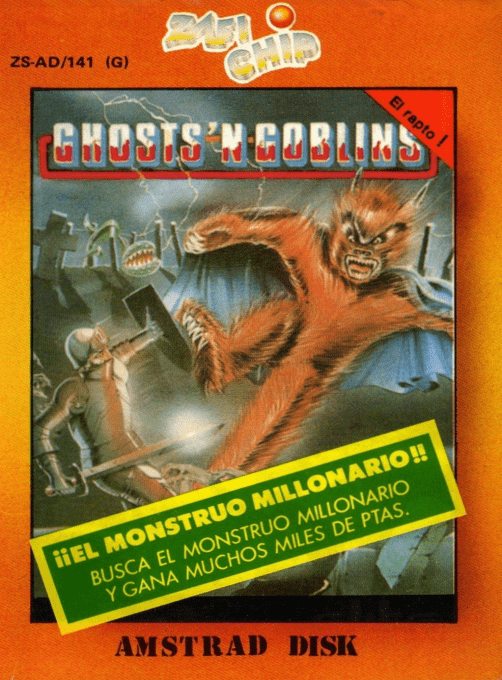 Ghosts'n Goblins — box-2D (SP)