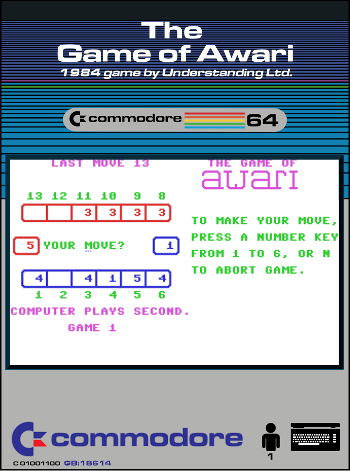 The Game of Awari box art