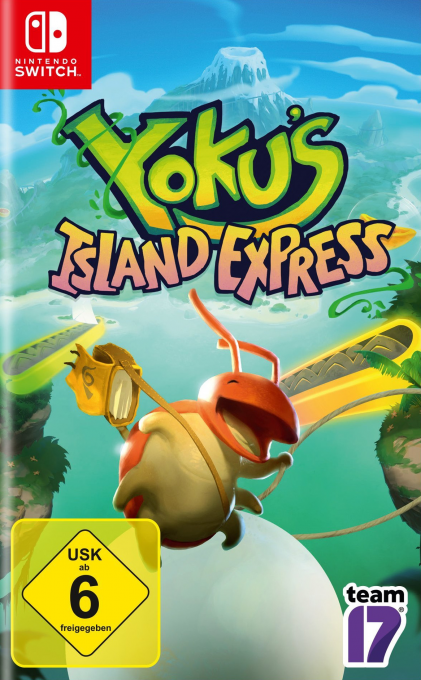 Yoku's Island Express — box-2D (DE)