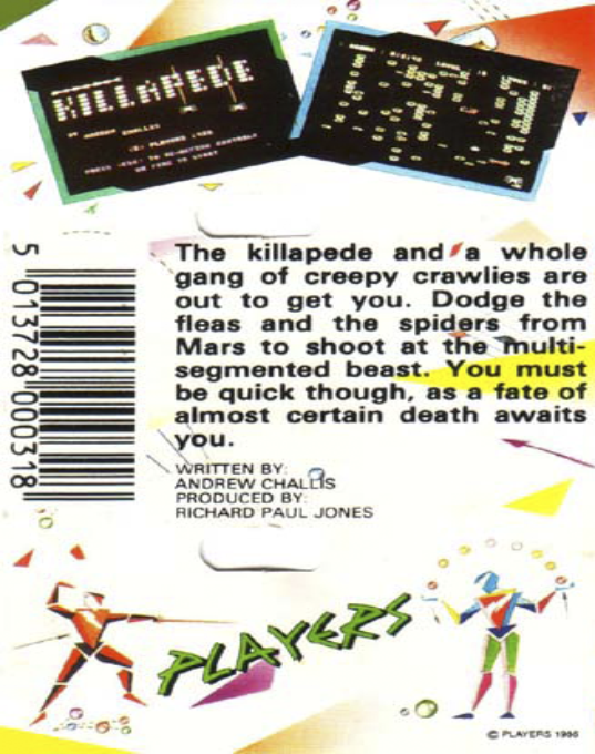Killapede — box-2D-back (EU)