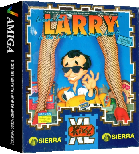 Leisure Suit Larry 1 - In the Land of the Lounge Lizards — box-3D (WOR)