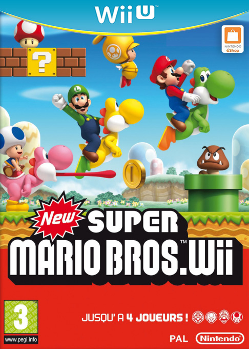 New Super Mario Bros. Wii — box-2D (FR)
