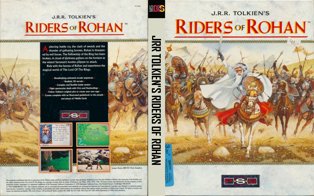 J.R.R. Tolkien's Riders of Rohan — box-texture (EU)