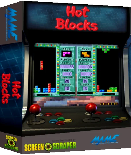 Hot Blocks - Tetrix 2 — box-3D (SS)