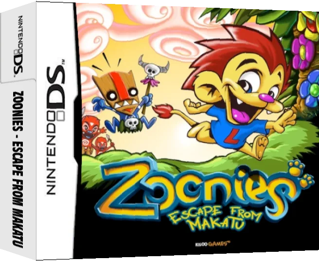 Zoonies - Escape From Makatu — box-3D (WOR)